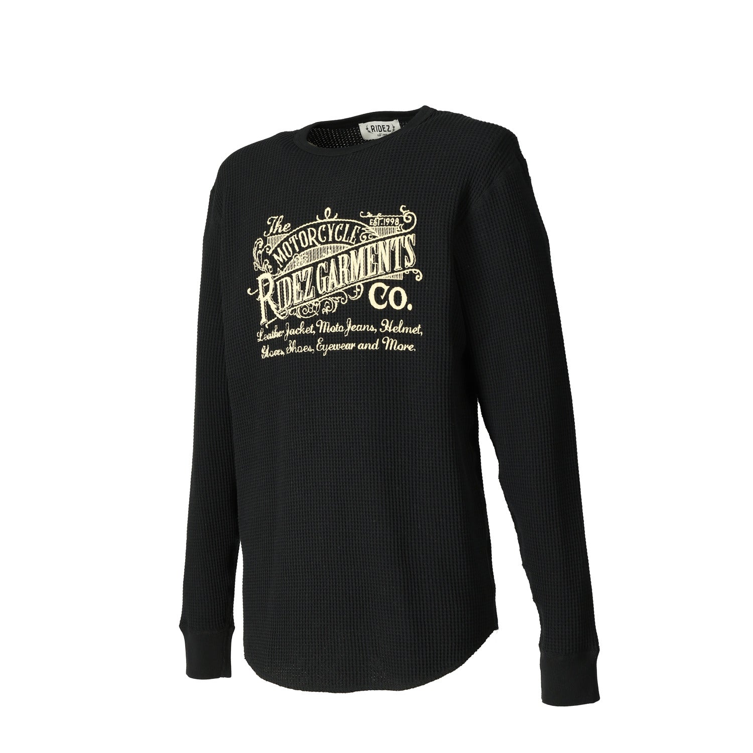 RIDEZ CO.THERMAL L/S TEE 10.3oz サーマル ロンT RD7015