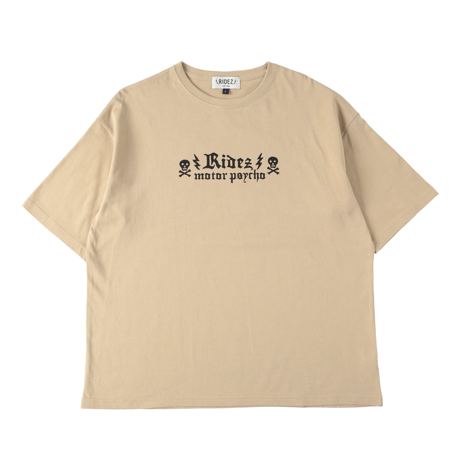 RIDEZ PSYCHO Big Silhouette T-shirt RD7013