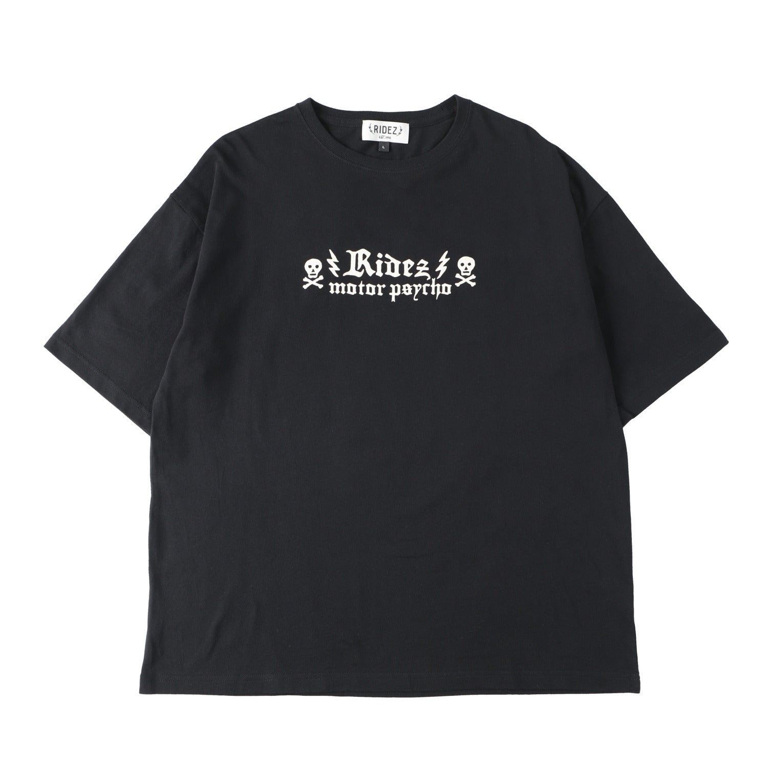 RIDEZ PSYCHO Big Silhouette T-shirt RD7013