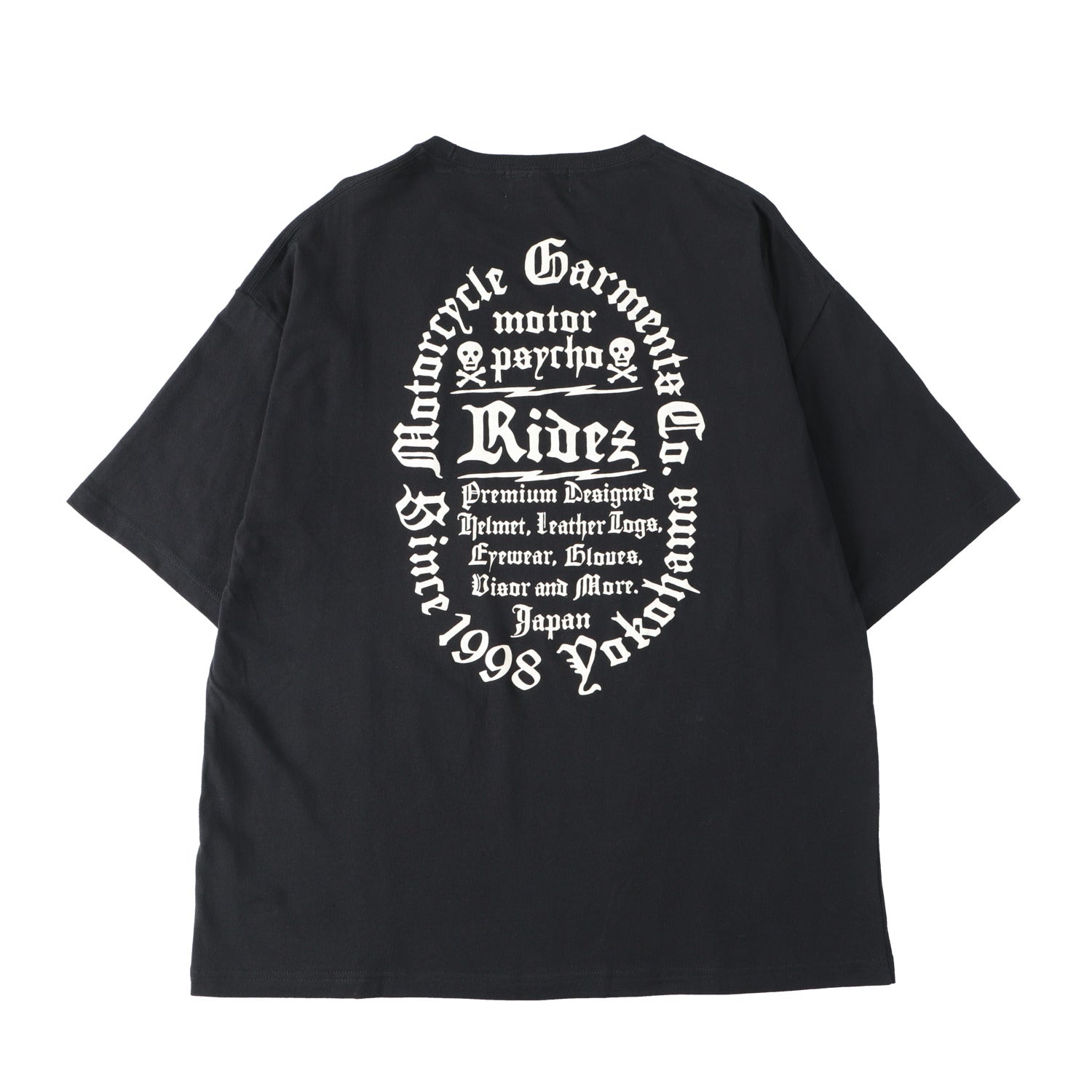 RIDEZ PSYCHO Big Silhouette T-shirt RD7013