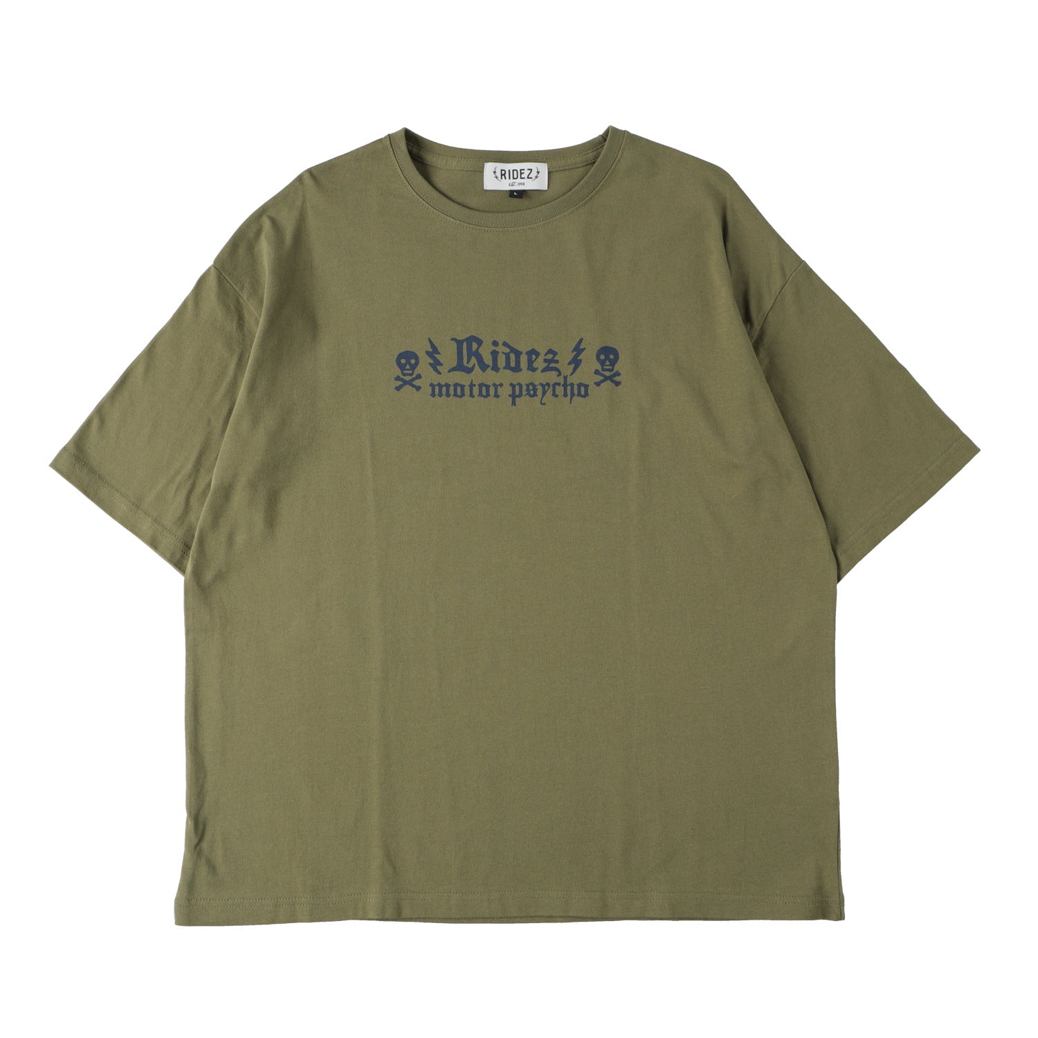 RIDEZ PSYCHO Big Silhouette T-shirt RD7013