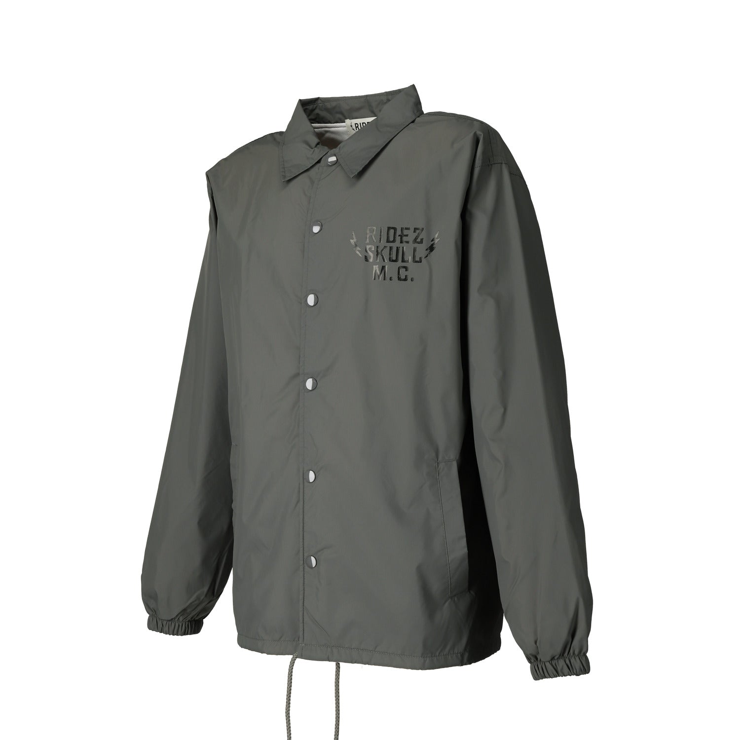 RIDEZ SKULL MC COACH JKT バイク 防風 コーチ ジャケット RCJ06