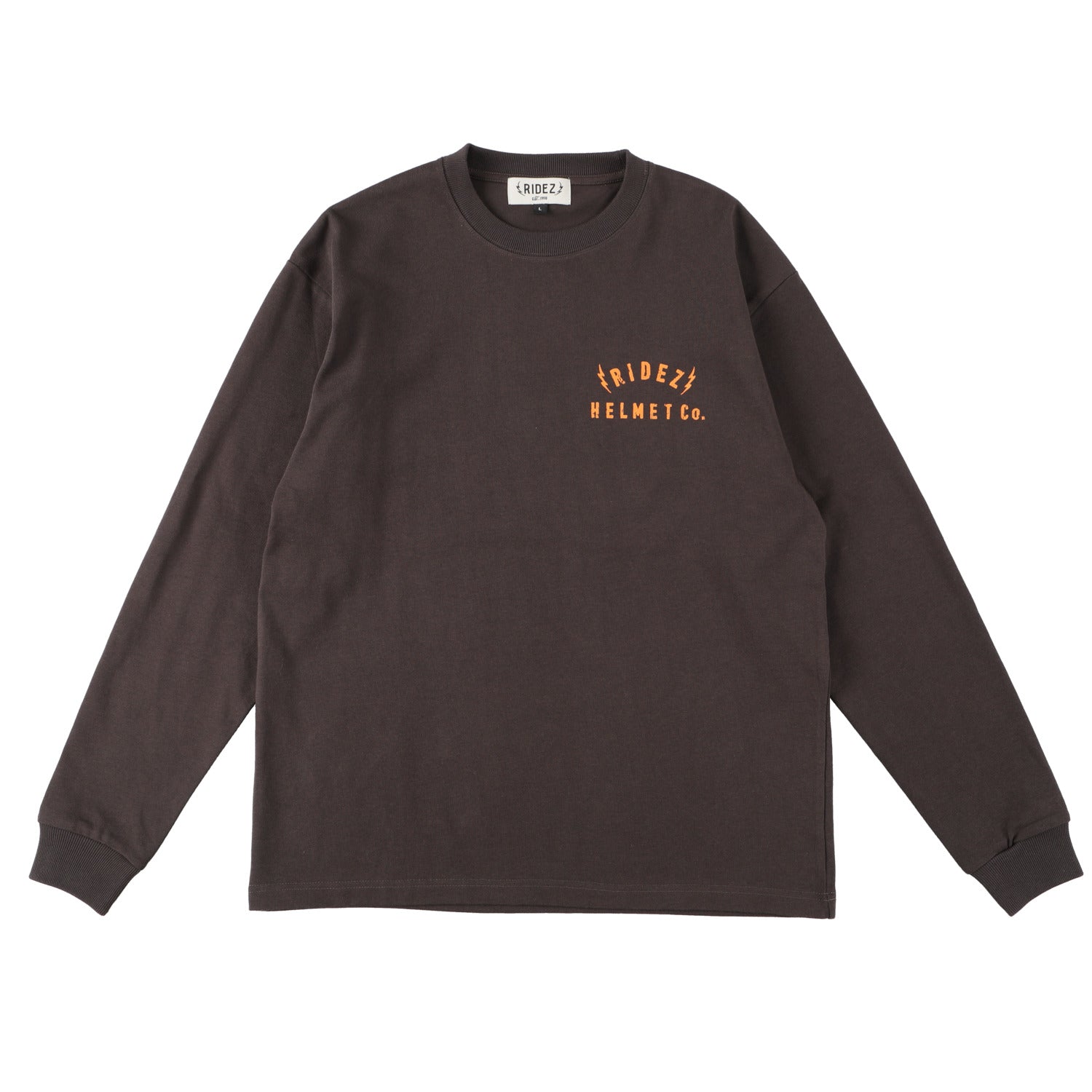 RIDEZ X-HEL L/S TEE 8.8oz X Helmet Long Sleeve T-shirt RD7016