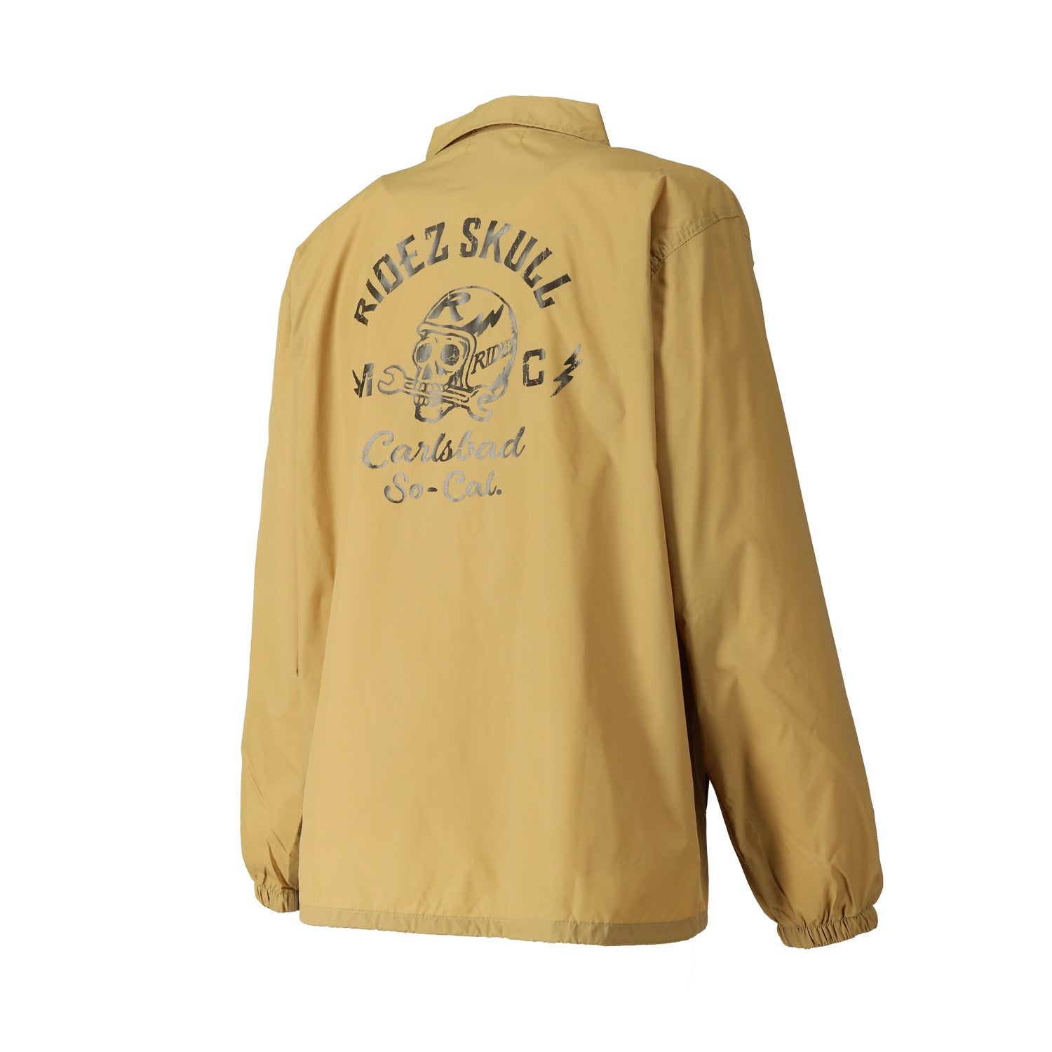 RIDEZ SKULL MC COACH JKT バイク 防風 コーチ ジャケット RCJ06