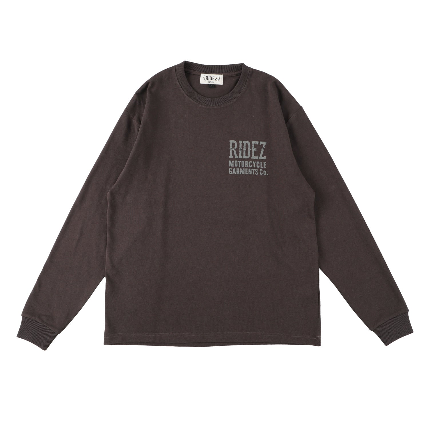 RIDEZ LIMINAL L/S TEE スカル ロングスリーブTシャツ RD7017