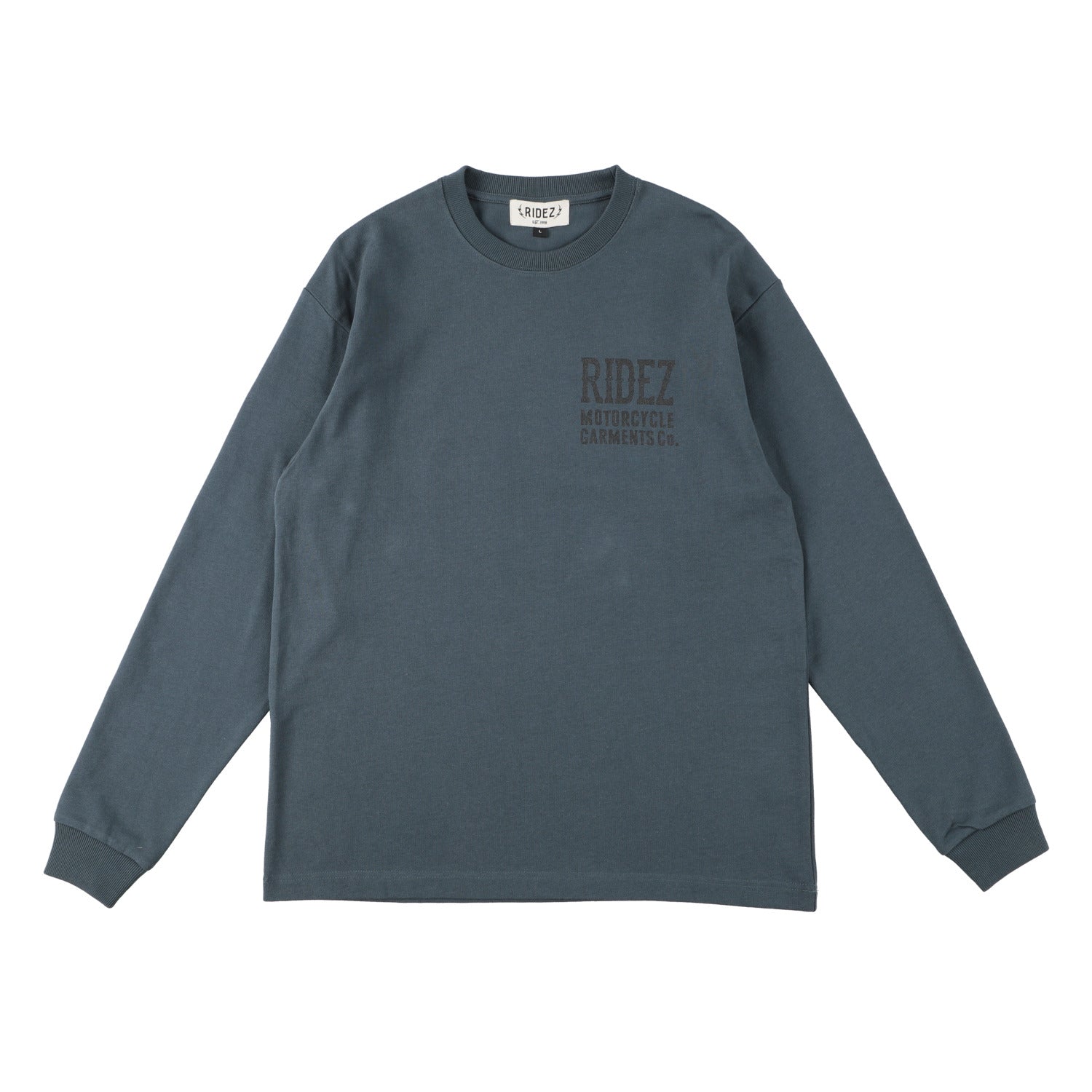 RIDEZ LIMINAL L/S TEE スカル ロングスリーブTシャツ RD7017