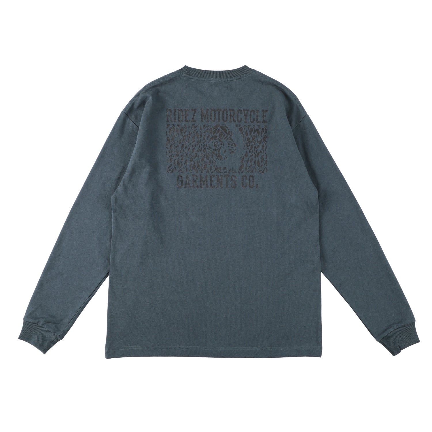 RIDEZ LIMINAL L/S TEE スカル ロングスリーブTシャツ RD7017