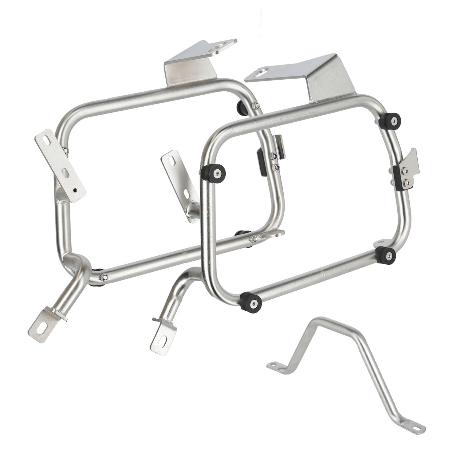 HARD WORX V-Strom250 side carrier SILVER