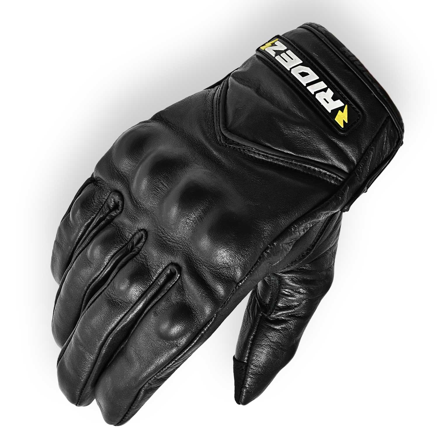 RIDEZ AXION GLOVES BLACK RLG261 本革 バイク用グローブ