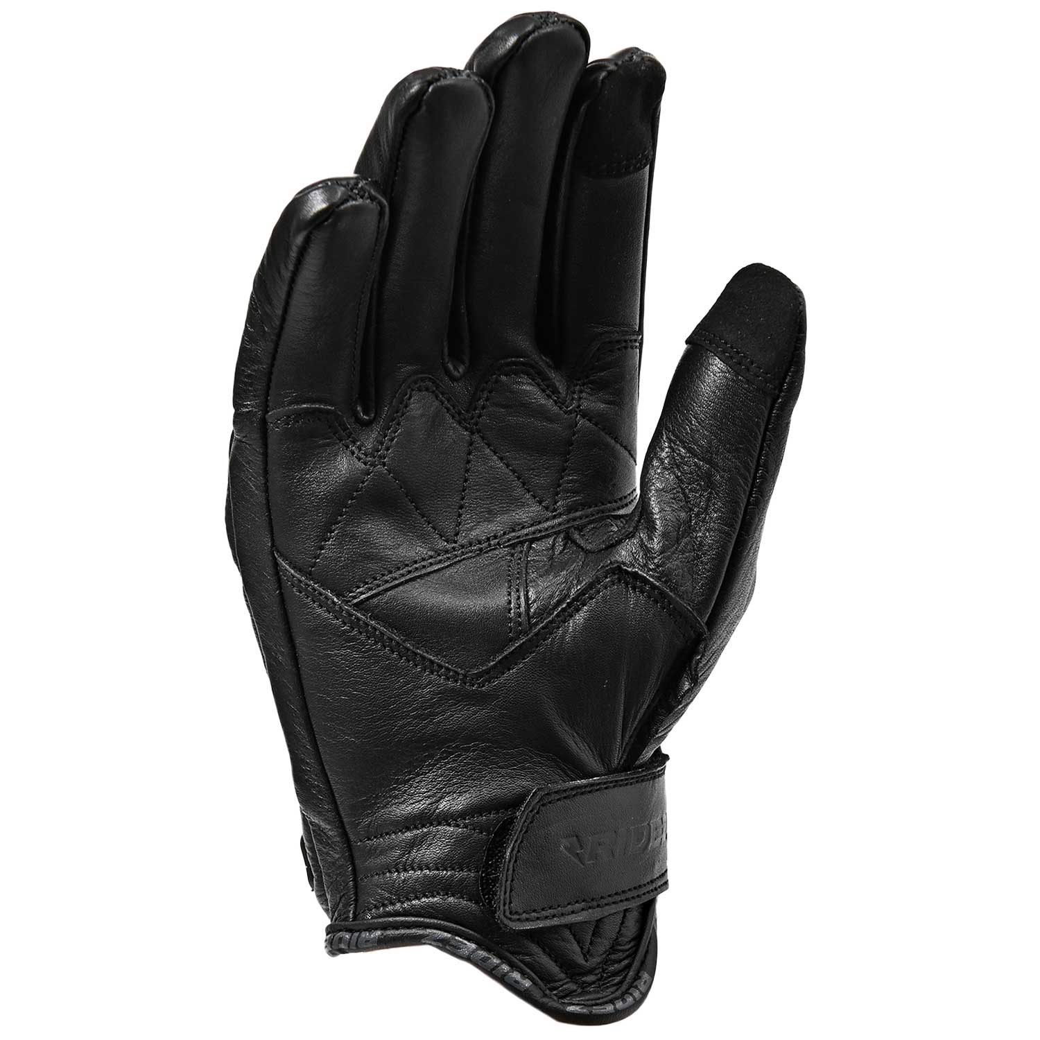 RIDEZ AXION GLOVES BLACK RLG261 本革 バイク用グローブ