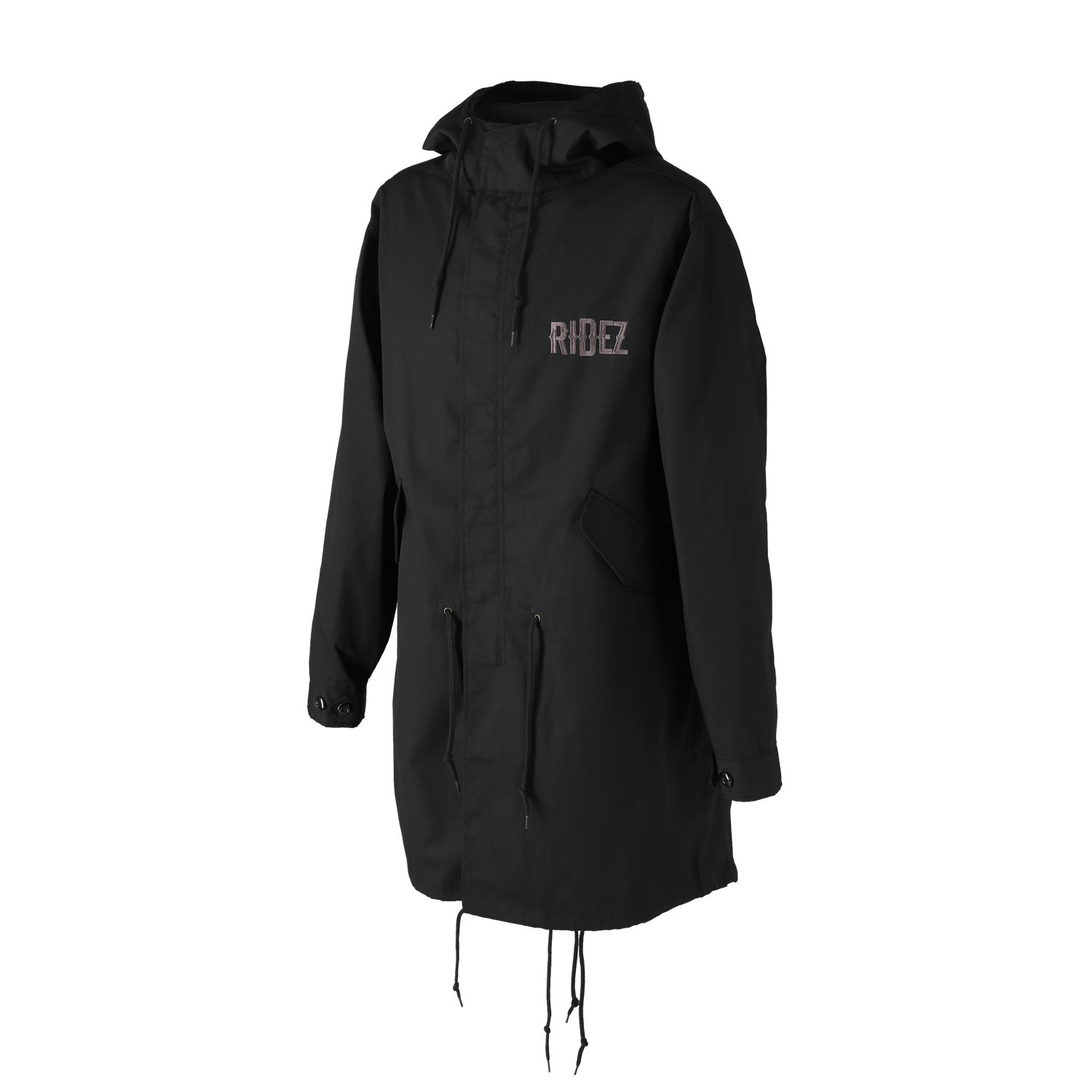 RIDEZ MODS COAT BLACK RMC01 モッズコート