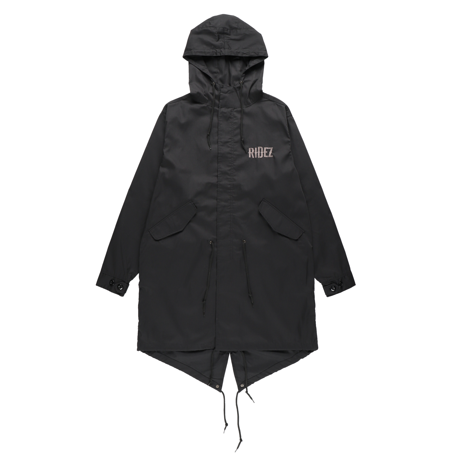 RIDEZ MODS COAT BLACK RMC01 モッズコート