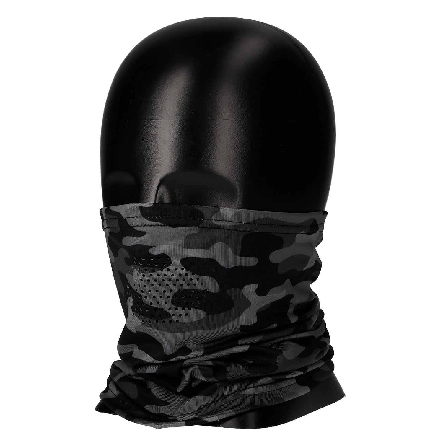 PIPES NECK WARMER BLACK CAMO PNW-02