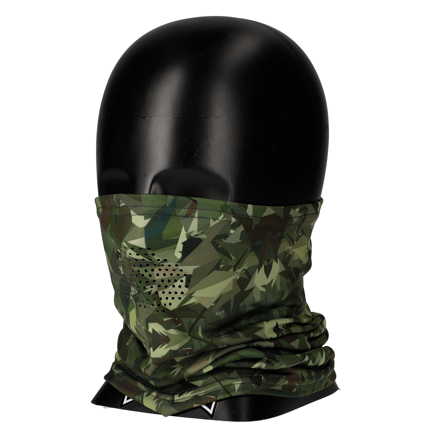 PIPES NECK WARMER GREEN CAMO PNW-08