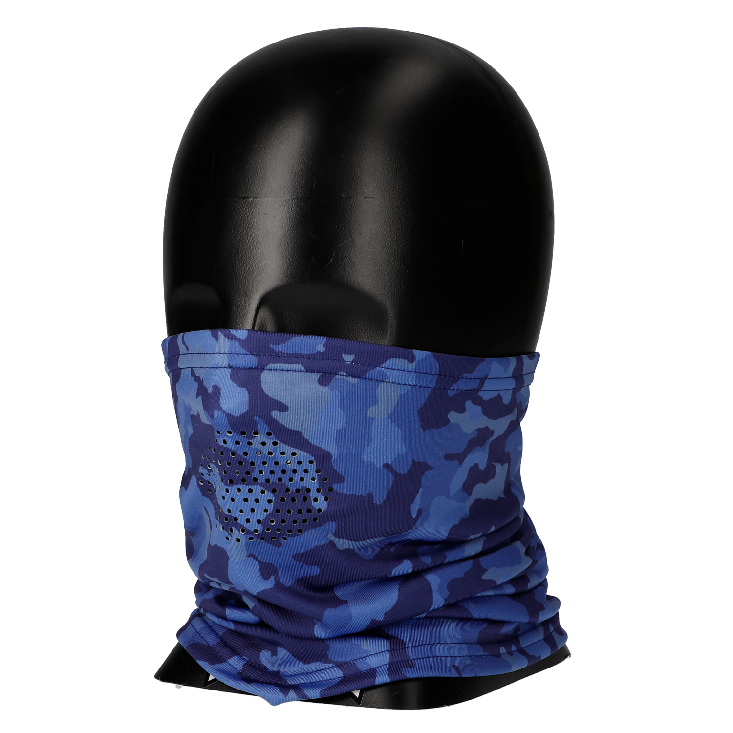PIPES NECK WARMER BLUE CAMO PNW-10