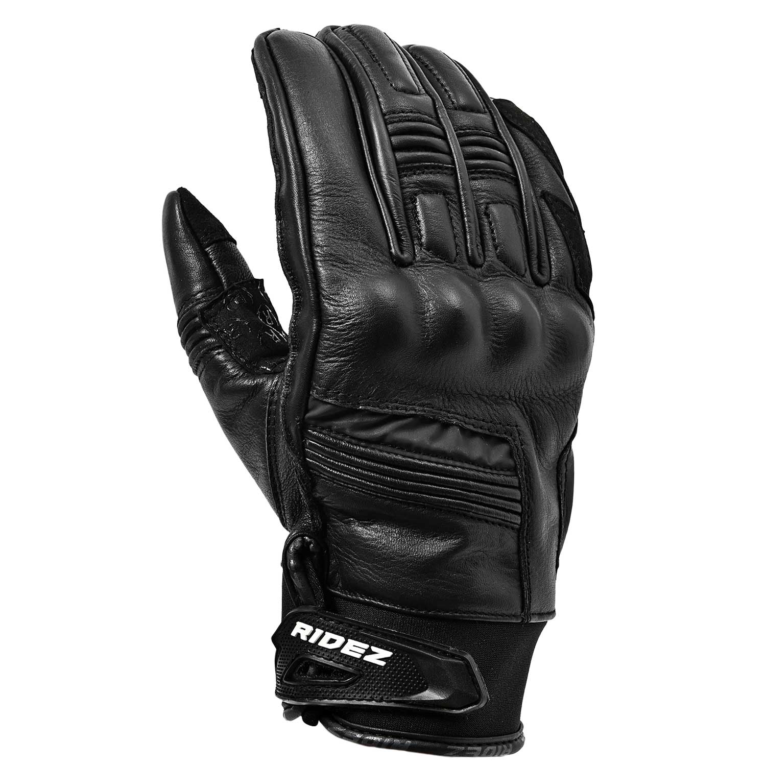 RIDEZ QUASAR GLOVES BLACK RLG263 バイク用グローブ