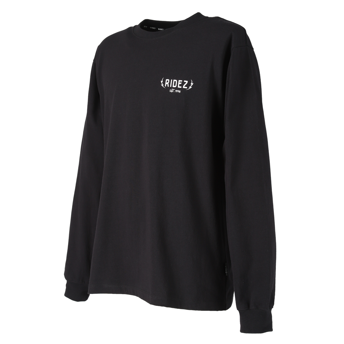 RIDEZ THUNDER LOGO LONG SLEEVE TEE RD7004