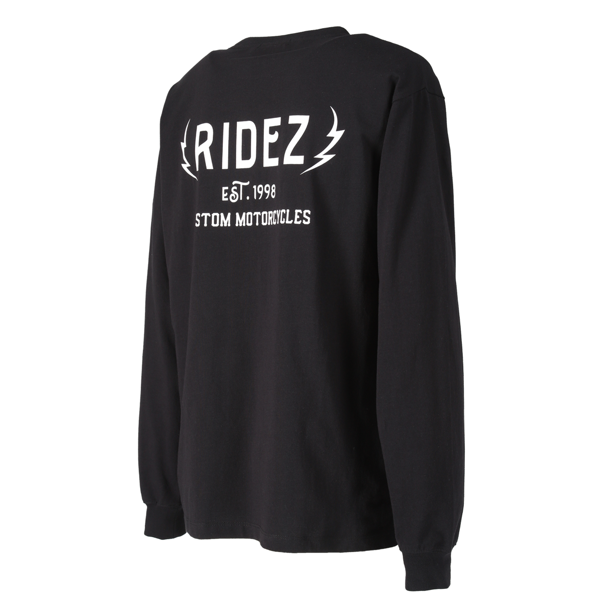 RIDEZ THUNDER LOGO LONG SLEEVE TEE RD7004