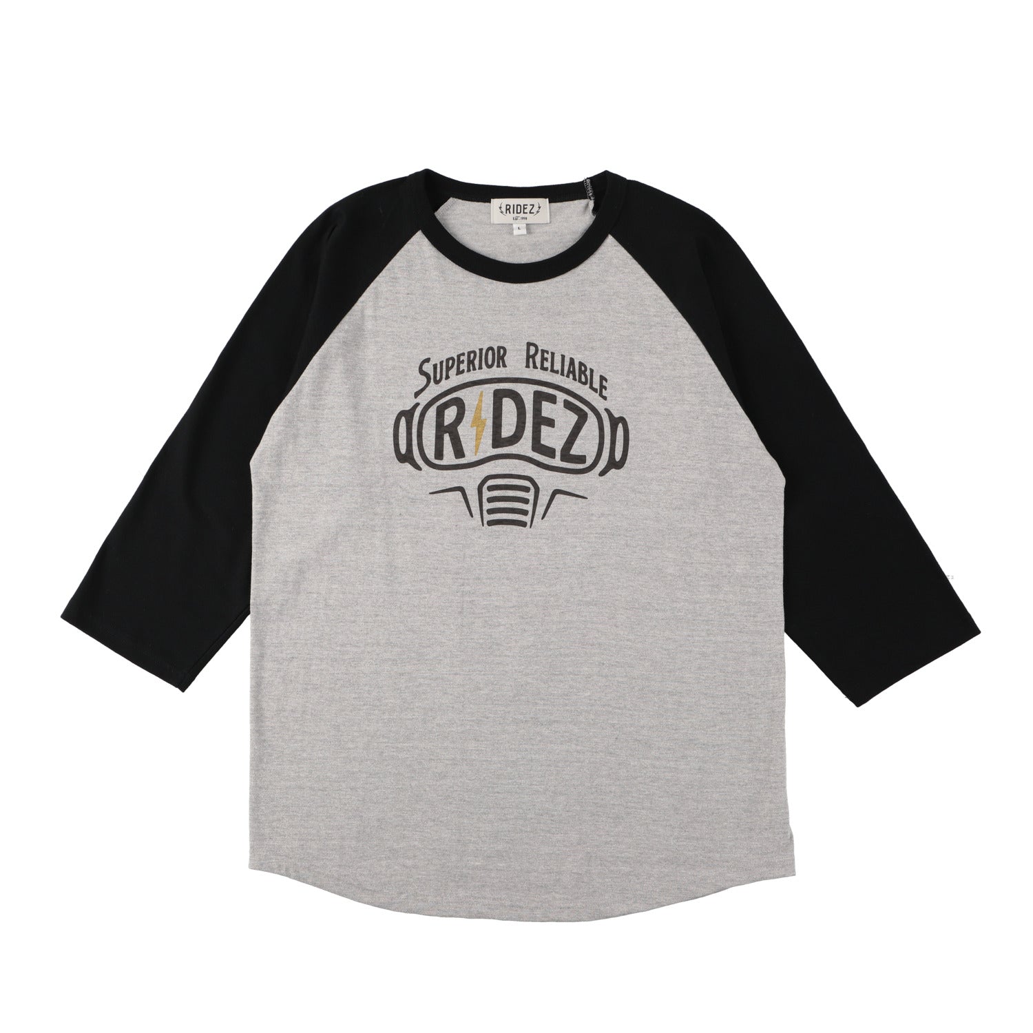 RIDEZ XX 3/4 スリーブ Tシャツ RD7006