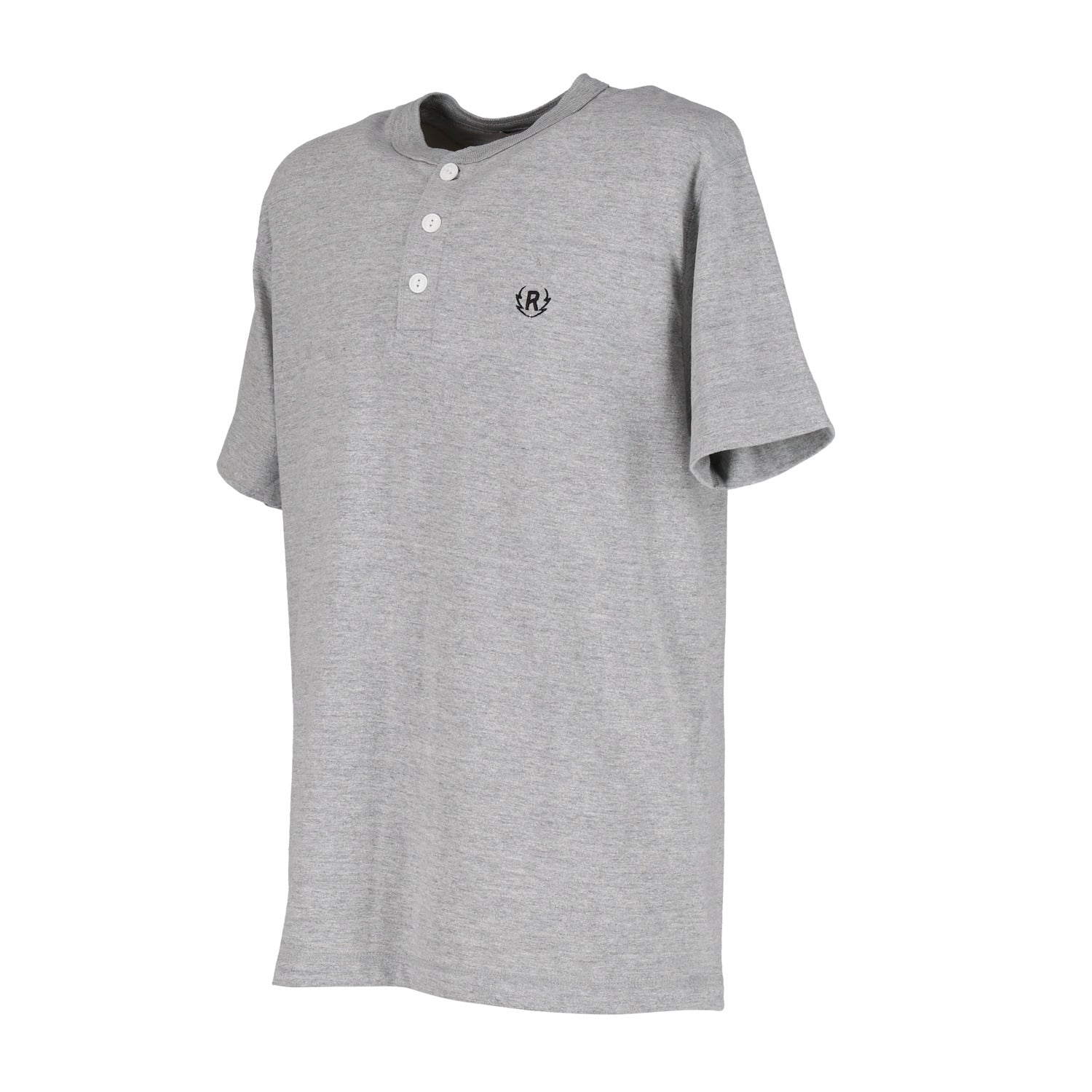 RIDEZ 5.6oz Henley Neck T-shirt RD7008
