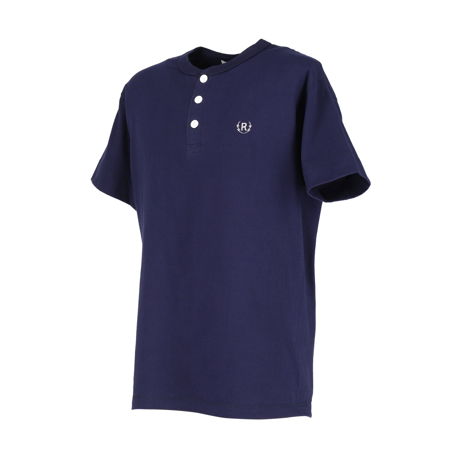 RIDEZ 5.6oz Henley Neck T-shirt RD7008
