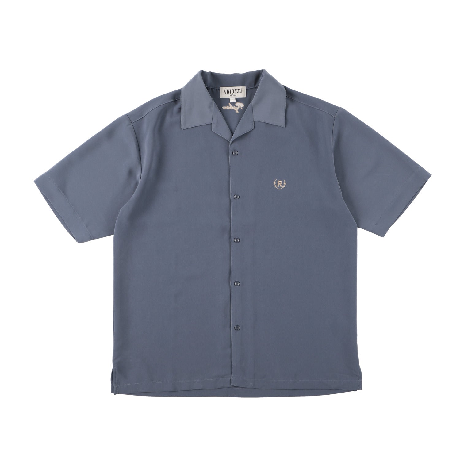 RIDEZ Silky Open Collar Shirt RD7009
