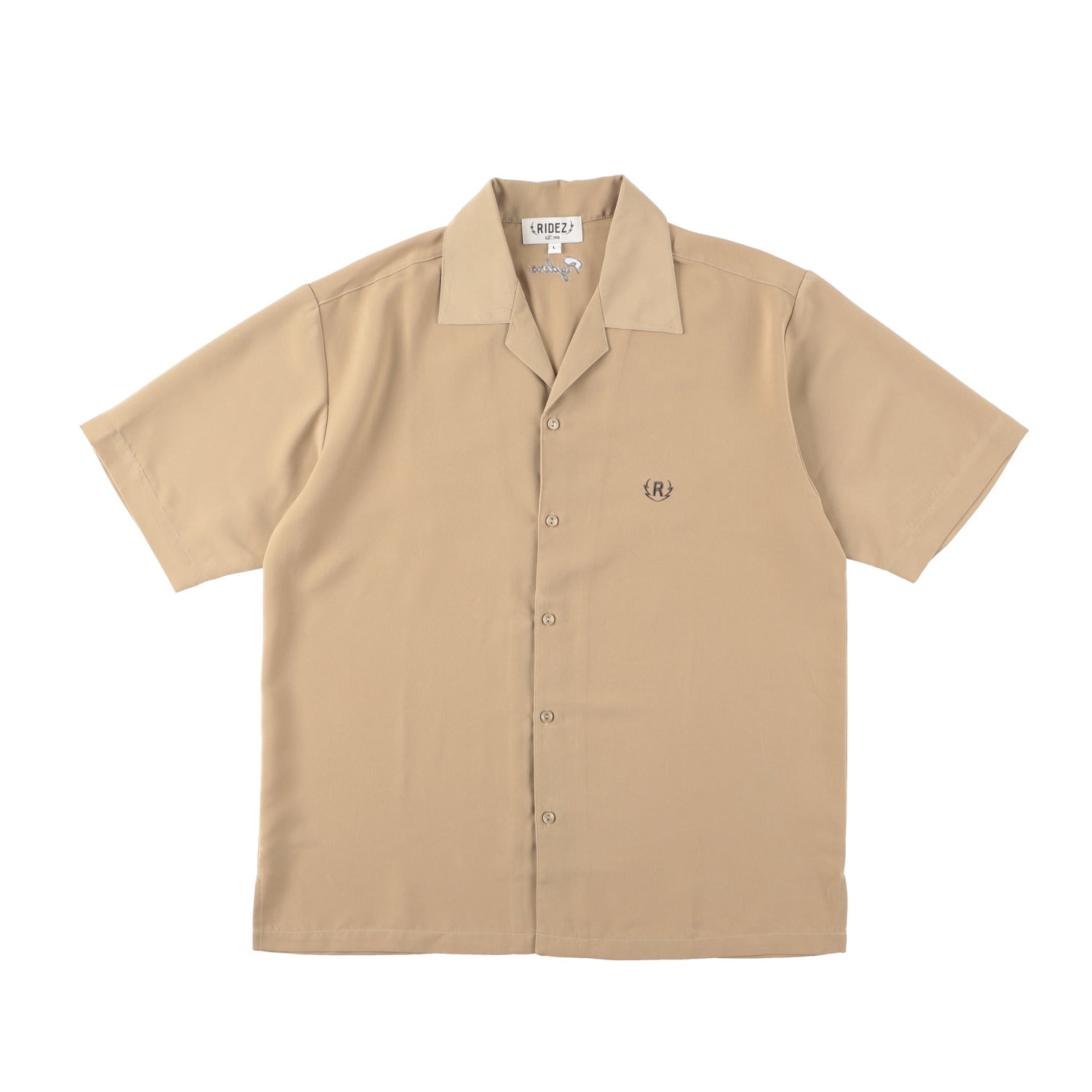 RIDEZ Silky Open Collar Shirt RD7009