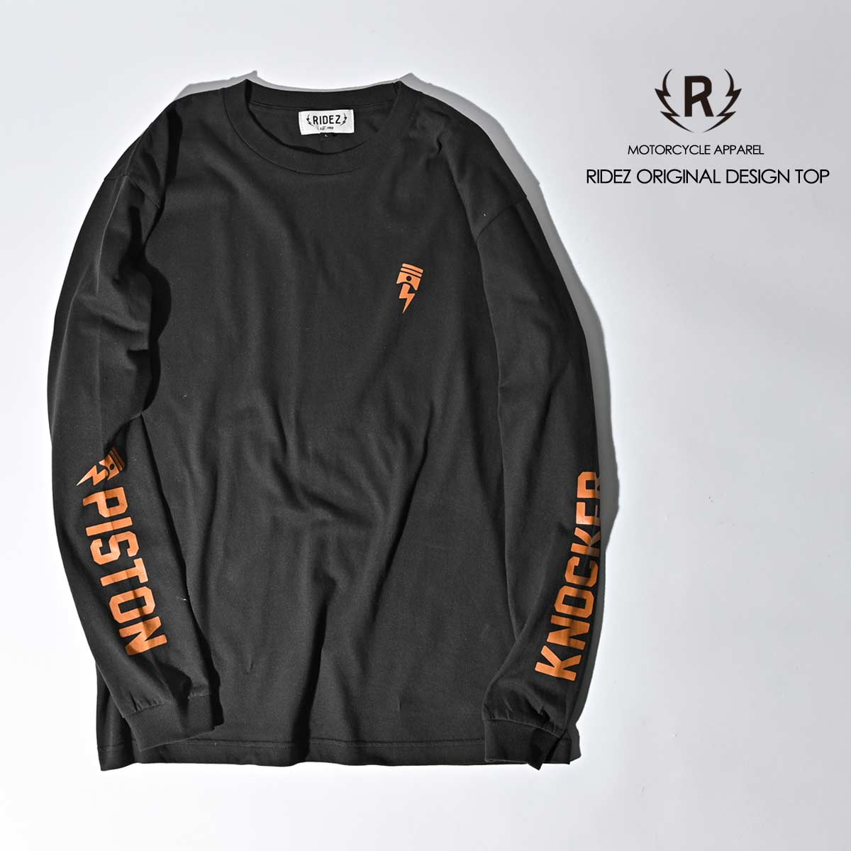 RIDEZ PISTON KNOCKER Long Sleeve T-shirt RD7021