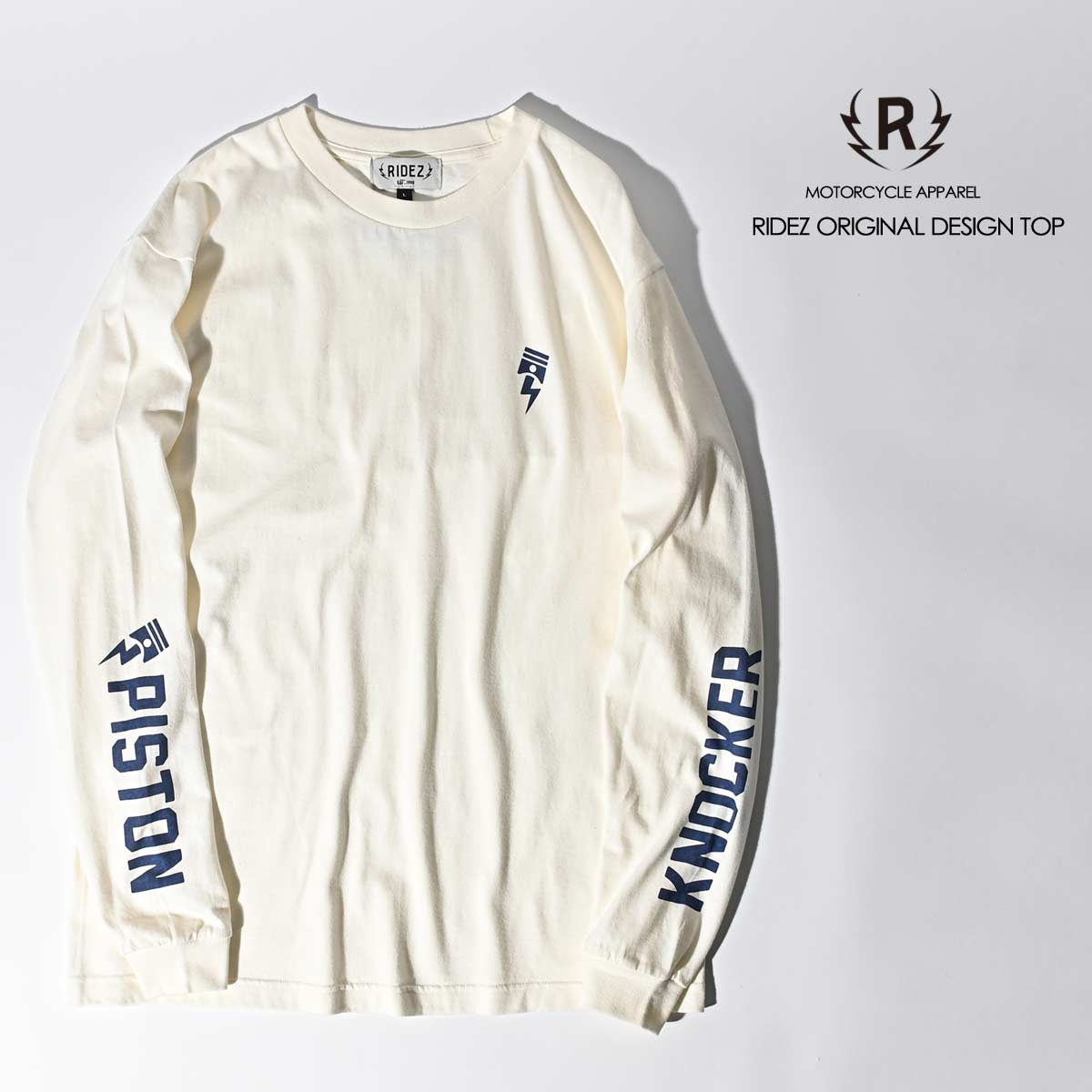 RIDEZ PISTON KNOCKER Long Sleeve T-shirt RD7021