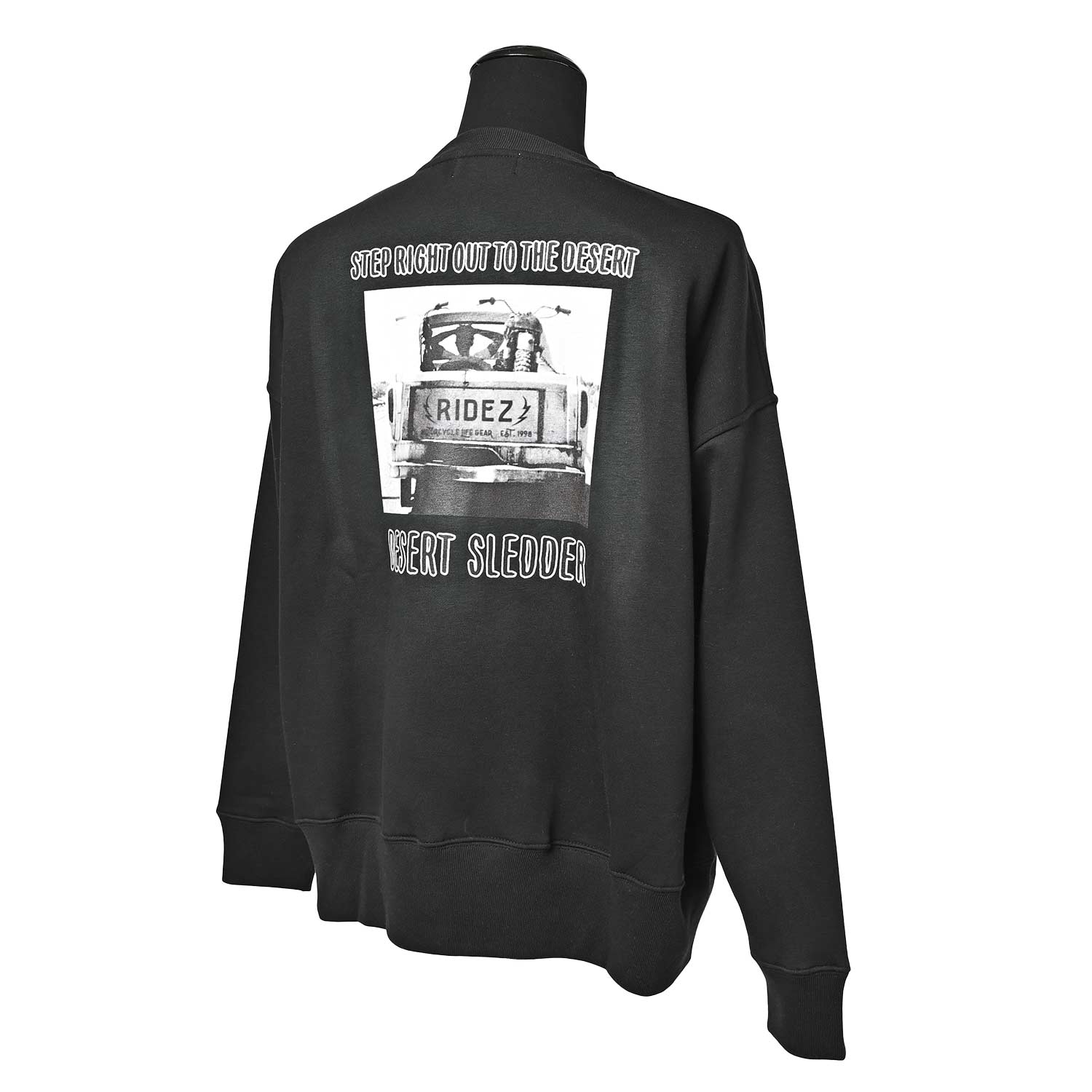 RIDEZ DESERT SLEDDER big silhouette sweatshirt RHD09