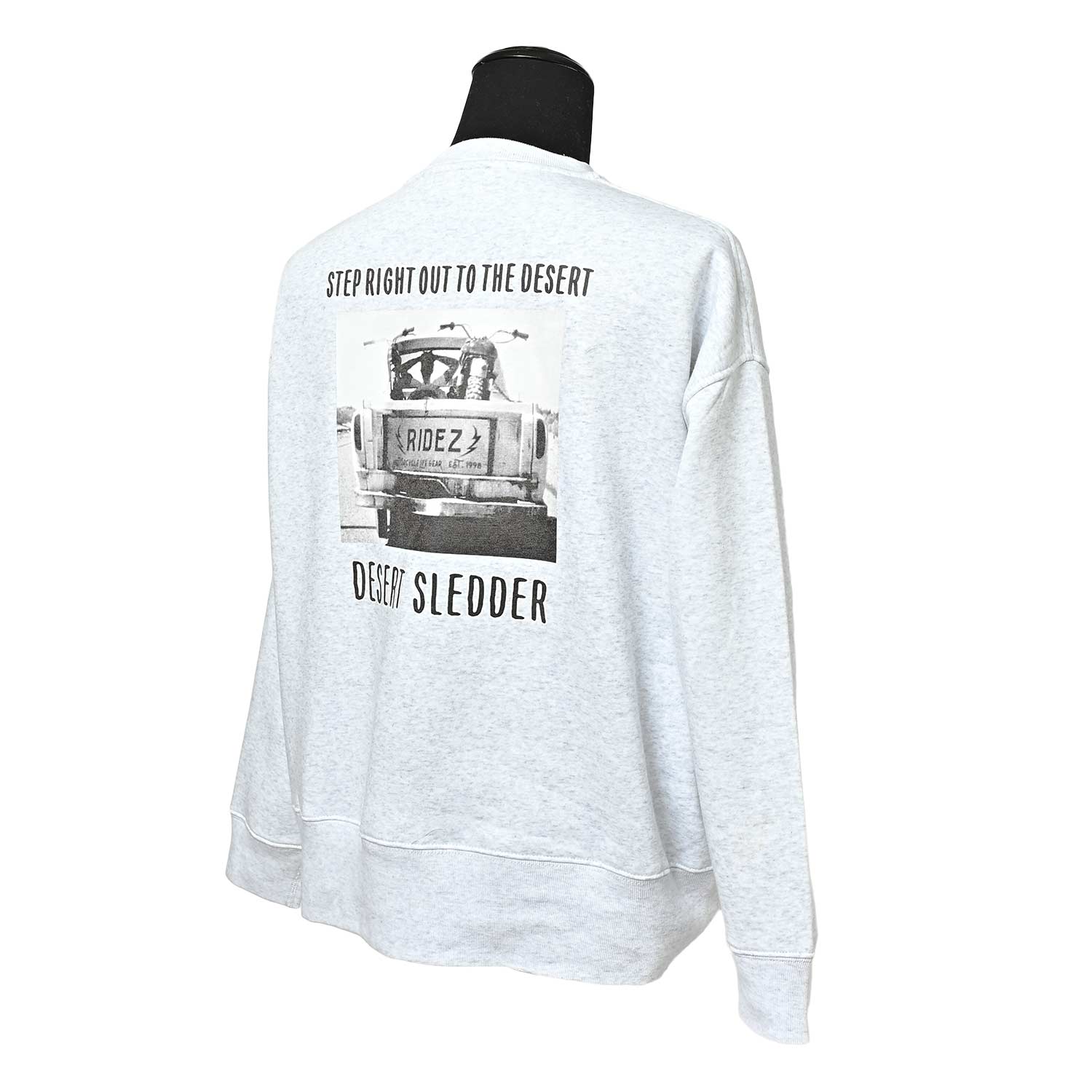 RIDEZ DESERT SLEDDER big silhouette sweatshirt RHD09