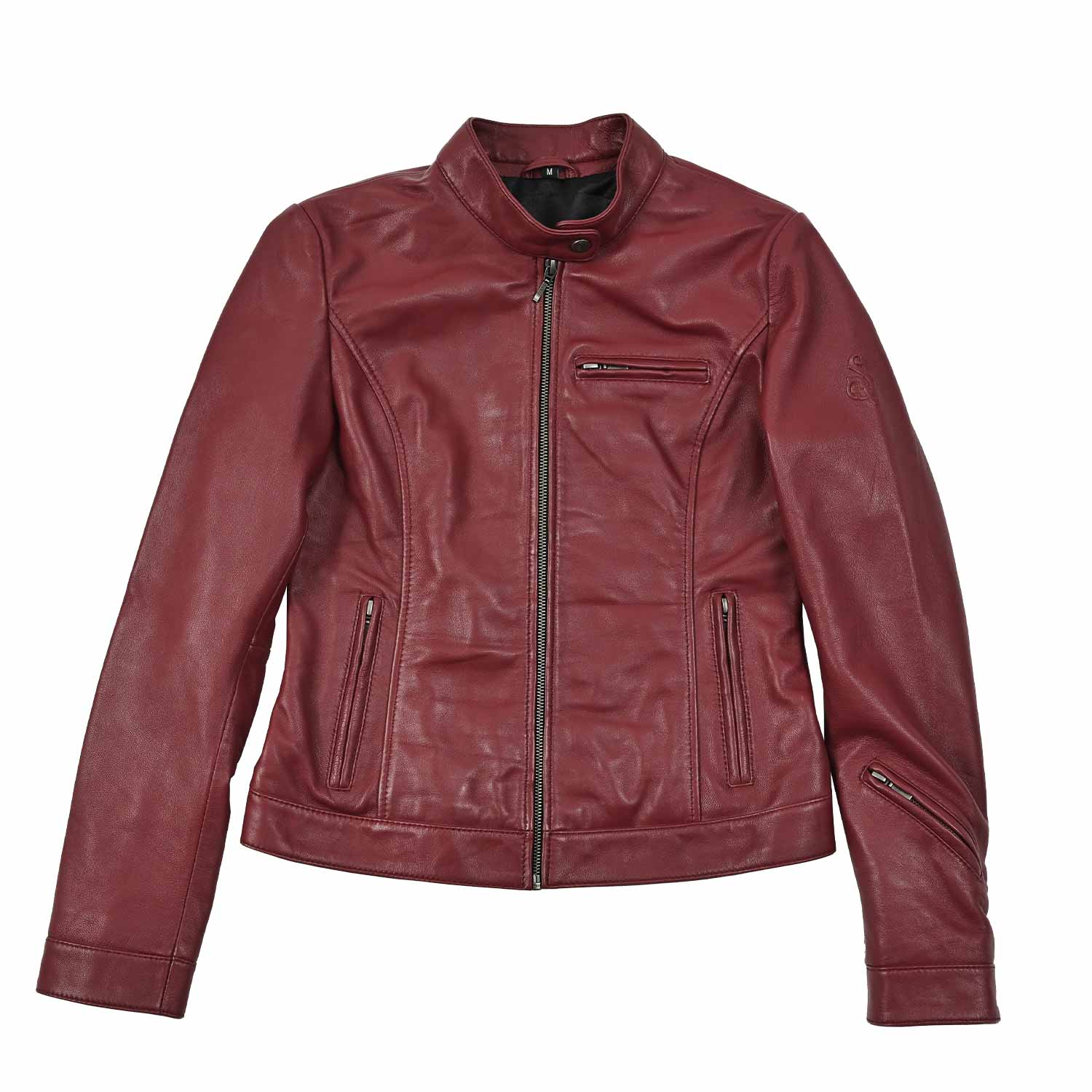 SugarRidez HEARTS JACKET WINE RED レディース レザージャケット SLJ203