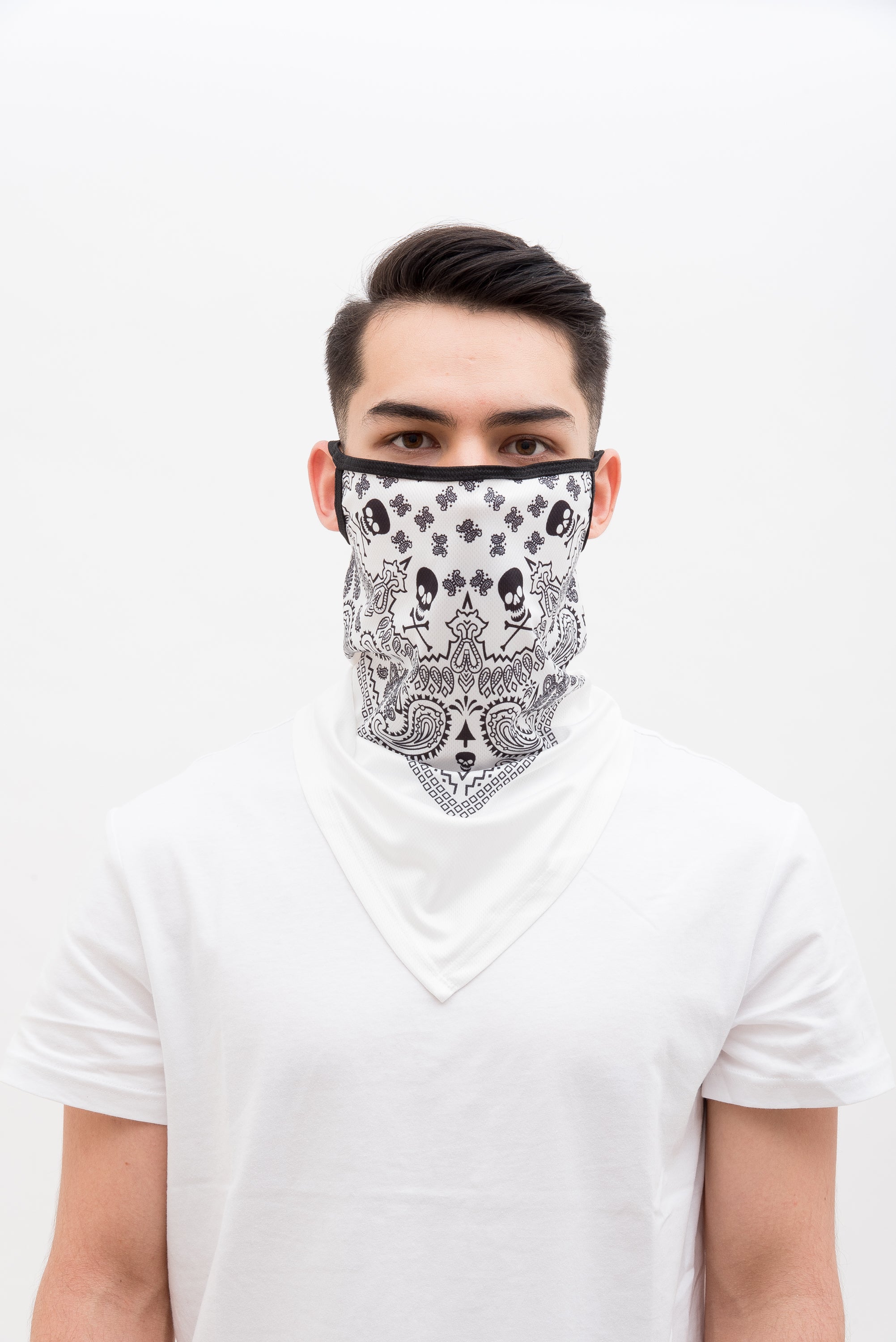 RIDEZ Bandana EarsLoops TBE1098 SKULL3