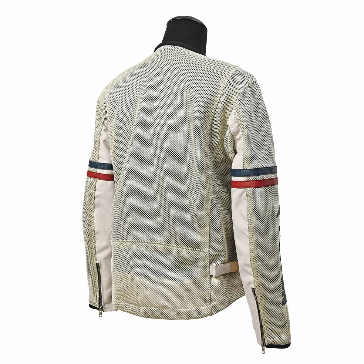 RIDEZ PISTON KNOCKER MESH JACKET IVORY RLSJ15