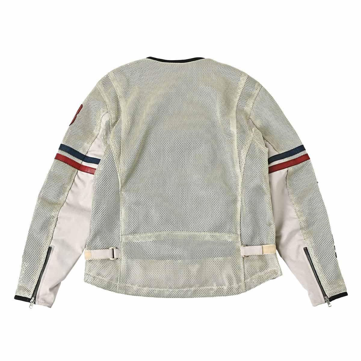 RIDEZ PISTON KNOCKER MESH JACKET IVORY RLSJ15