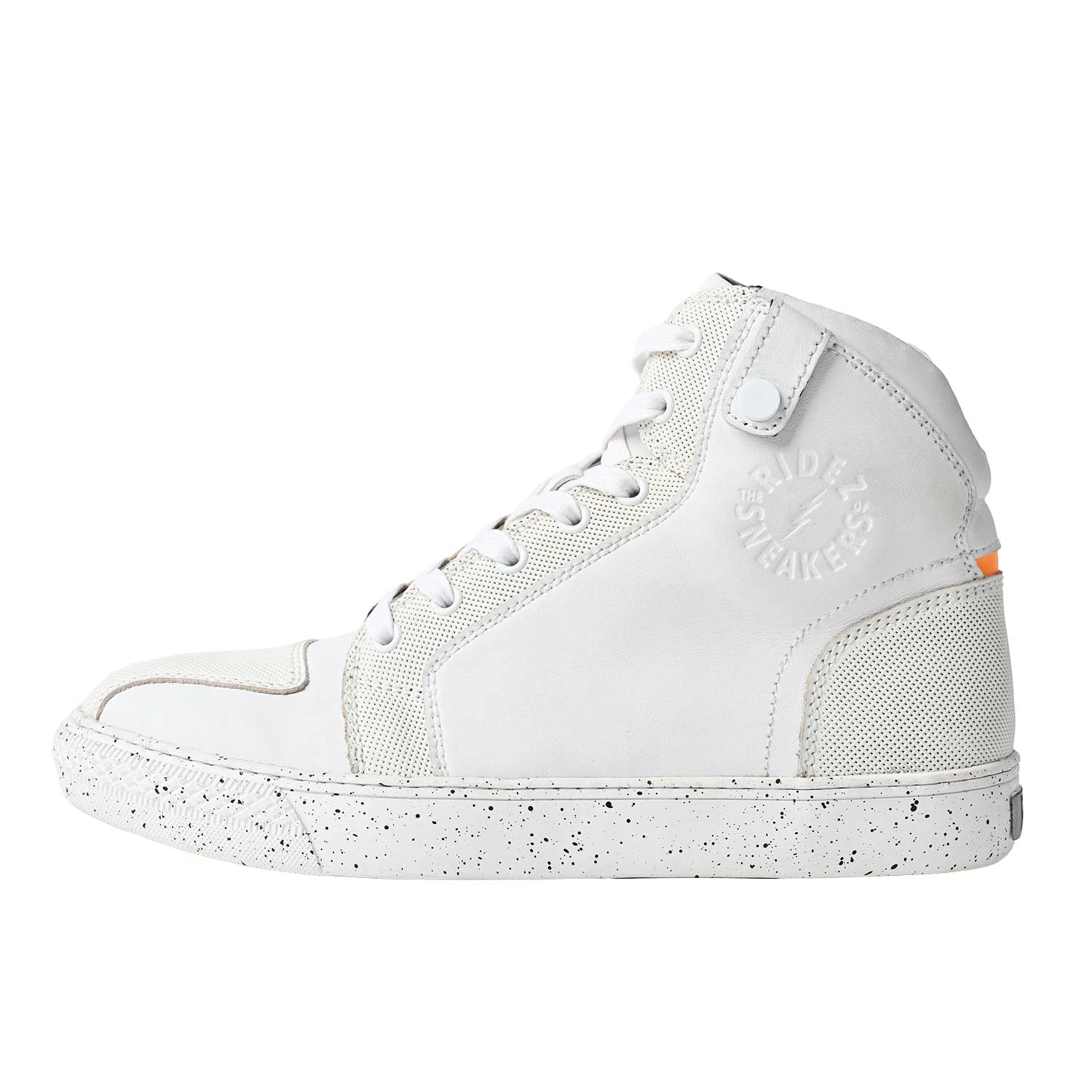 RIDEZ バイク スニーカー MOTO-MAX 2 WHITE(24~28㎝/男女兼用)