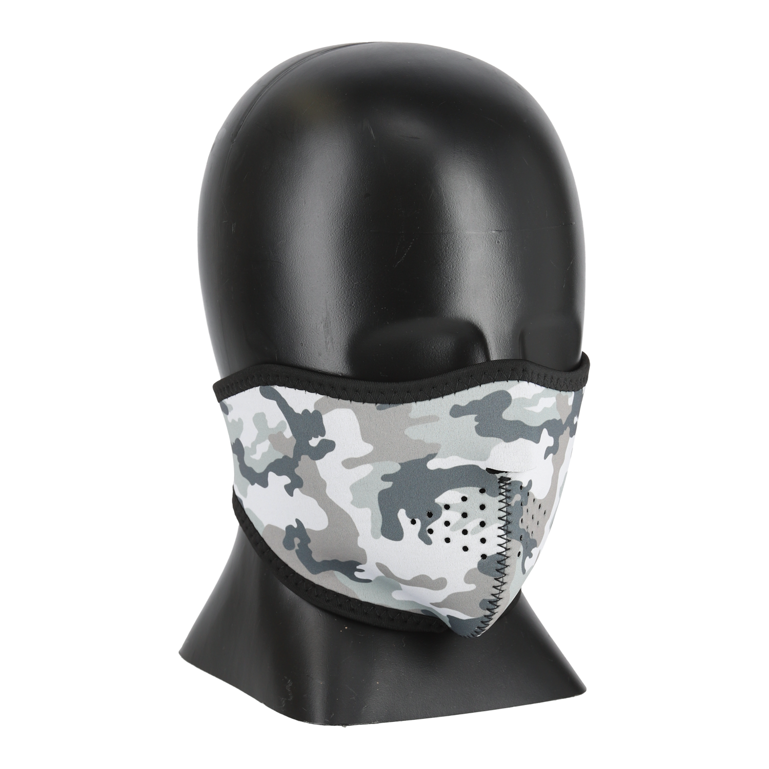 NEO FACEMASK RFM16 WOODLAND CAMO GRAY