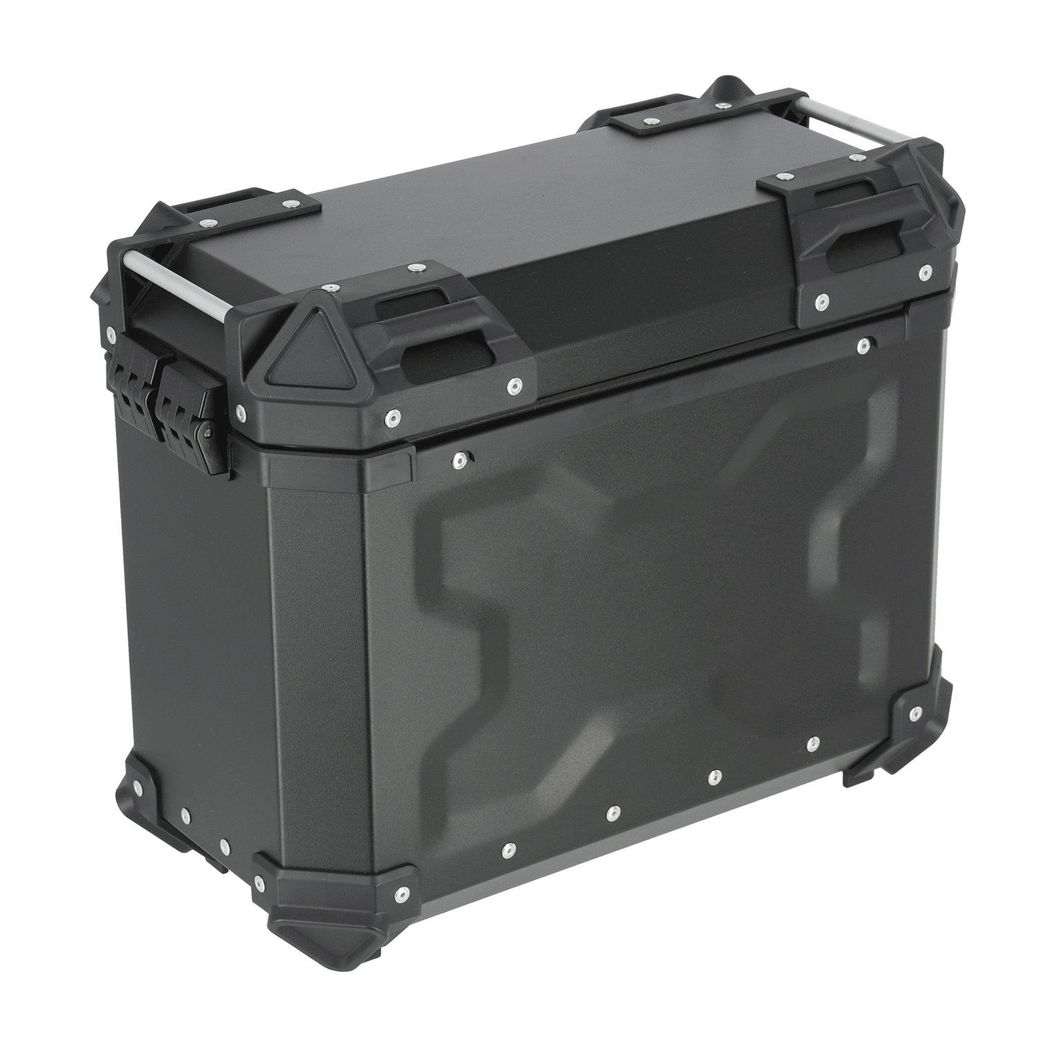 HARD WORX パニアケース HXS38 BLACK 38L 左右SET バイク用 アルミ サイドケース