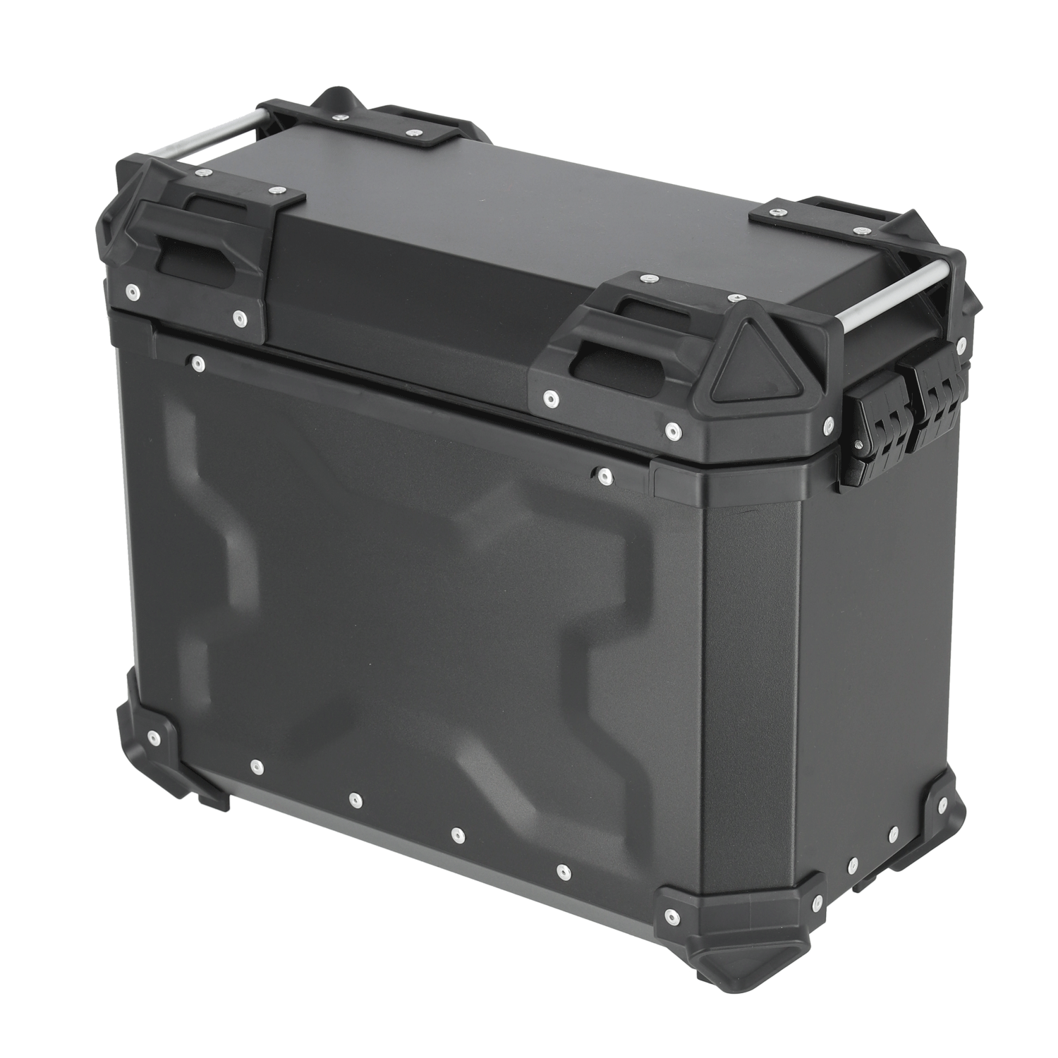HARD WORX パニアケース HXS38 BLACK 38L 左右SET バイク用 アルミ サイドケース