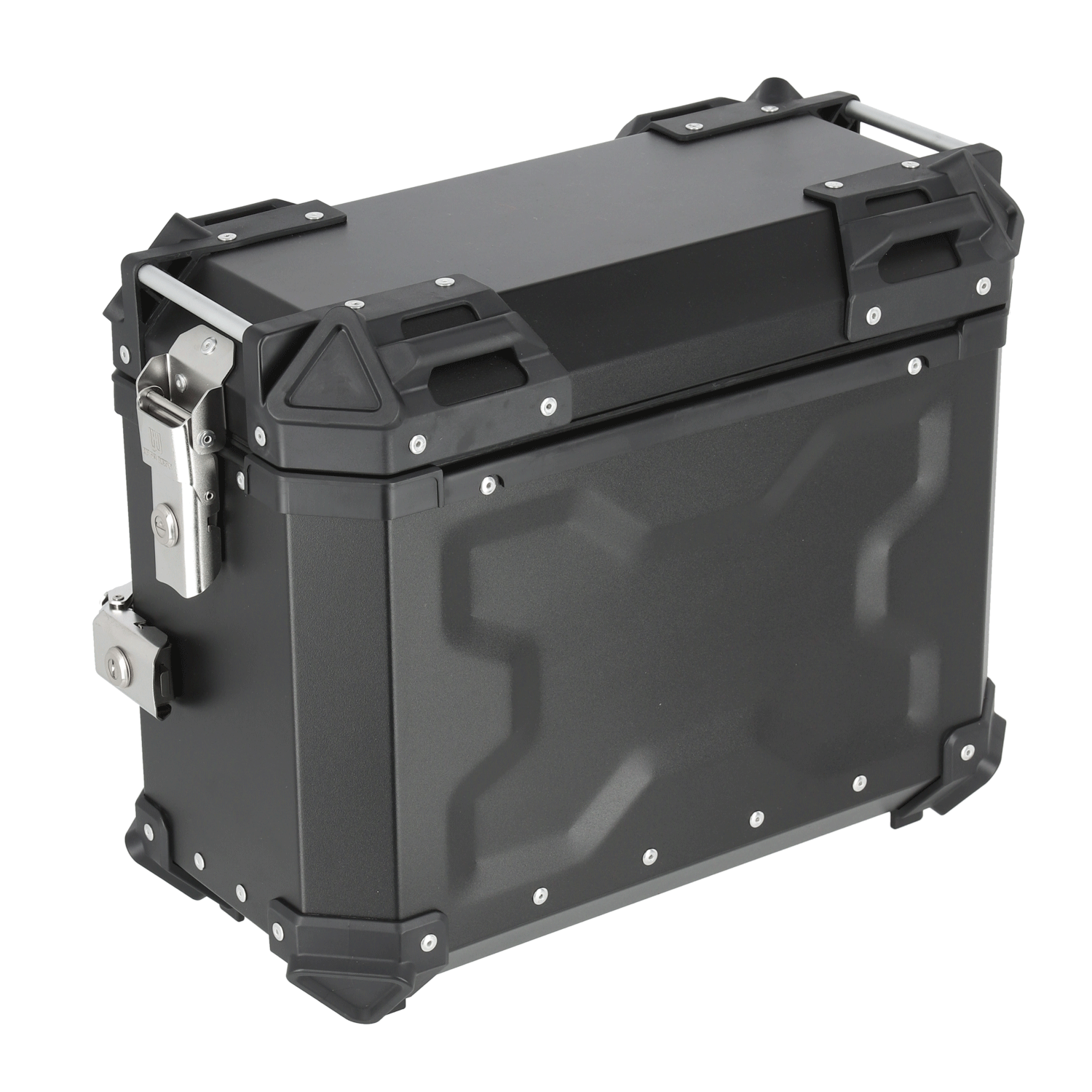 HARD WORX パニアケース HXS38 BLACK 38L 左右SET バイク用 アルミ サイドケース