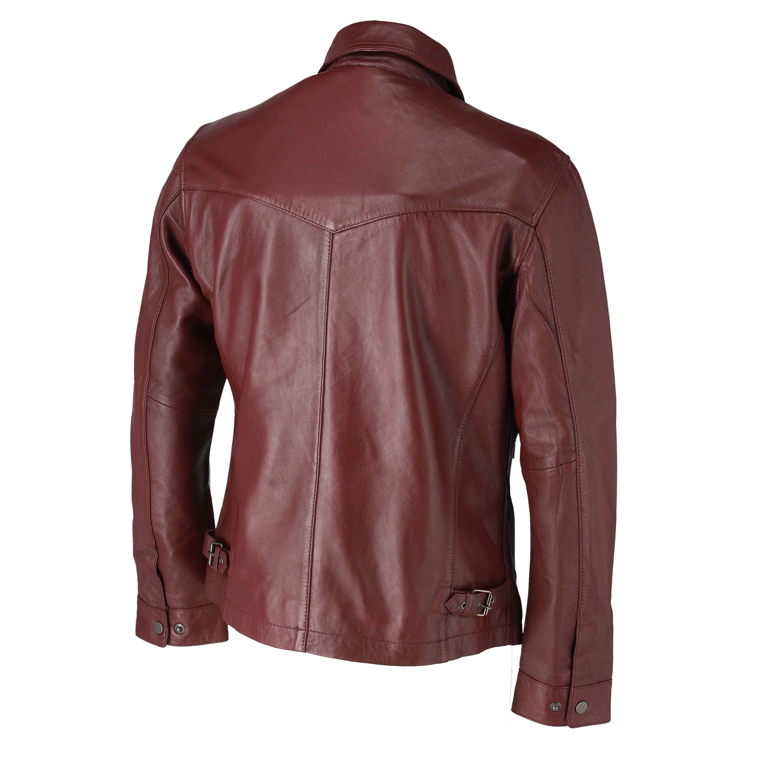 RIDEZ RR VALIANT JACKET WINE RED RR02 Riders Jacket