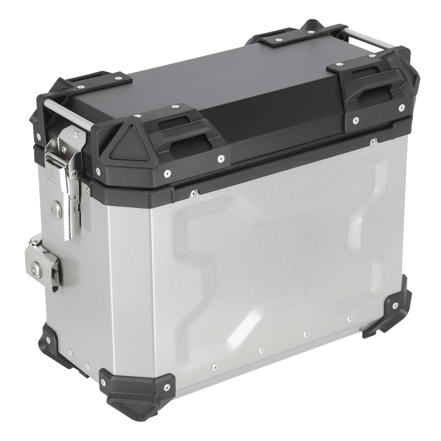 HARD WORX Pannier Case HXS38 SILVER 38L Left and Right Set Motorcycle Aluminum Side Case