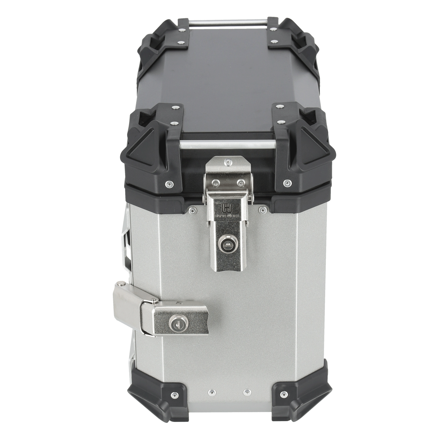 HARD WORX Pannier Case HXS38 SILVER 38L Left and Right Set Motorcycle Aluminum Side Case