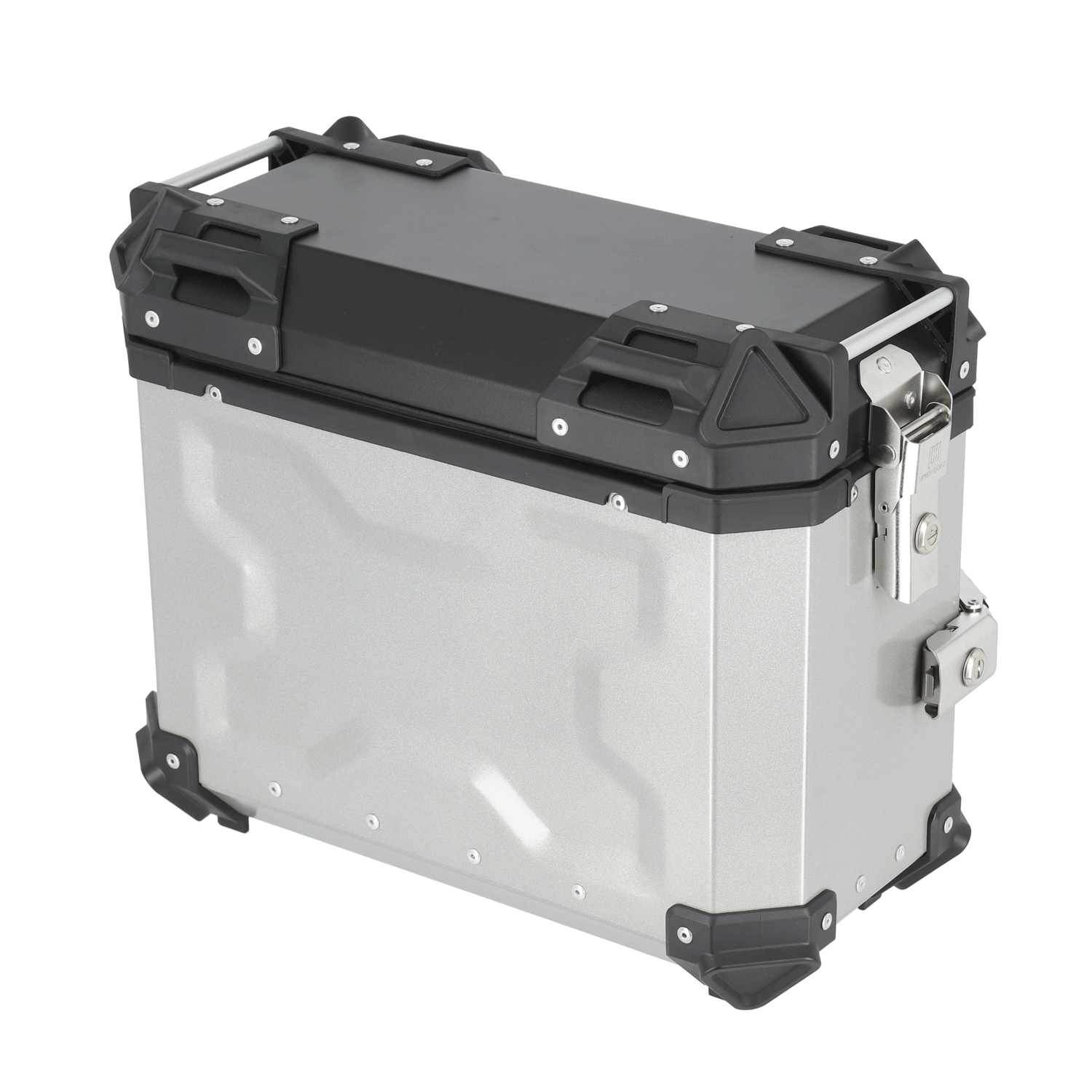 HARD WORX Pannier Case HXS38 SILVER 38L Left and Right Set Motorcycle Aluminum Side Case