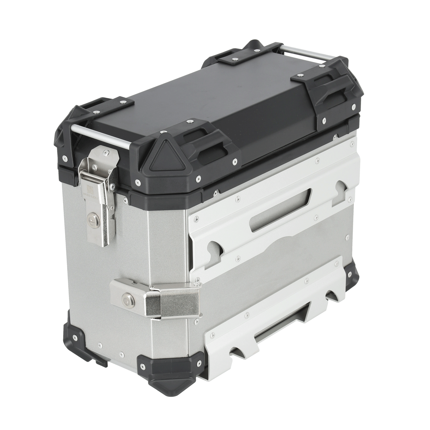 HARD WORX Pannier Case HXS38 SILVER 38L Left and Right Set Motorcycle Aluminum Side Case