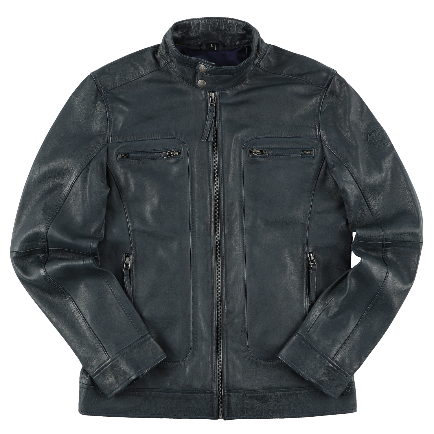 RIDEZ CLUBS JACKET IronBlue RLJ200C Leather Jacket