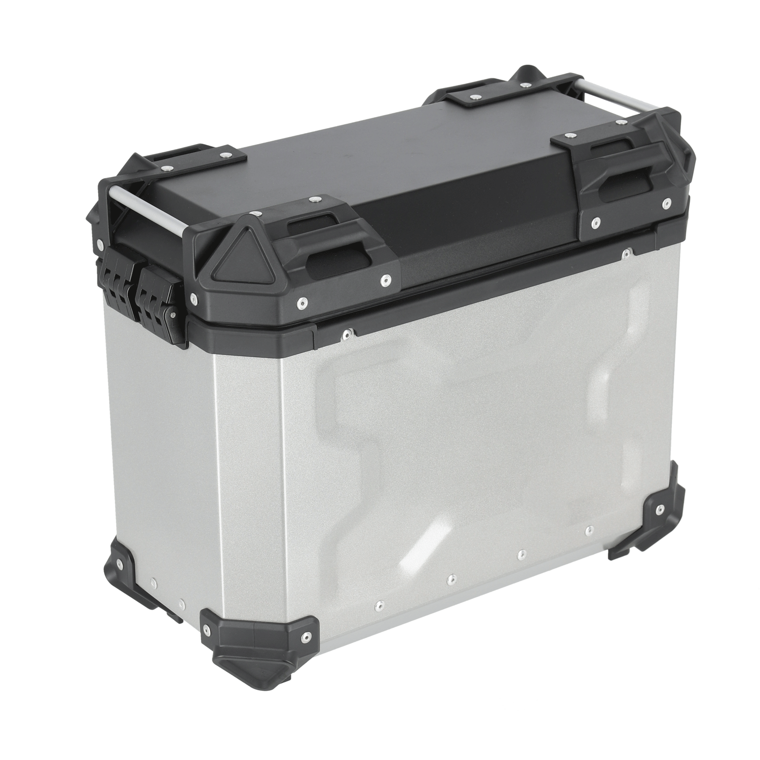HARD WORX Pannier Case HXS38 SILVER 38L Left and Right Set Motorcycle Aluminum Side Case