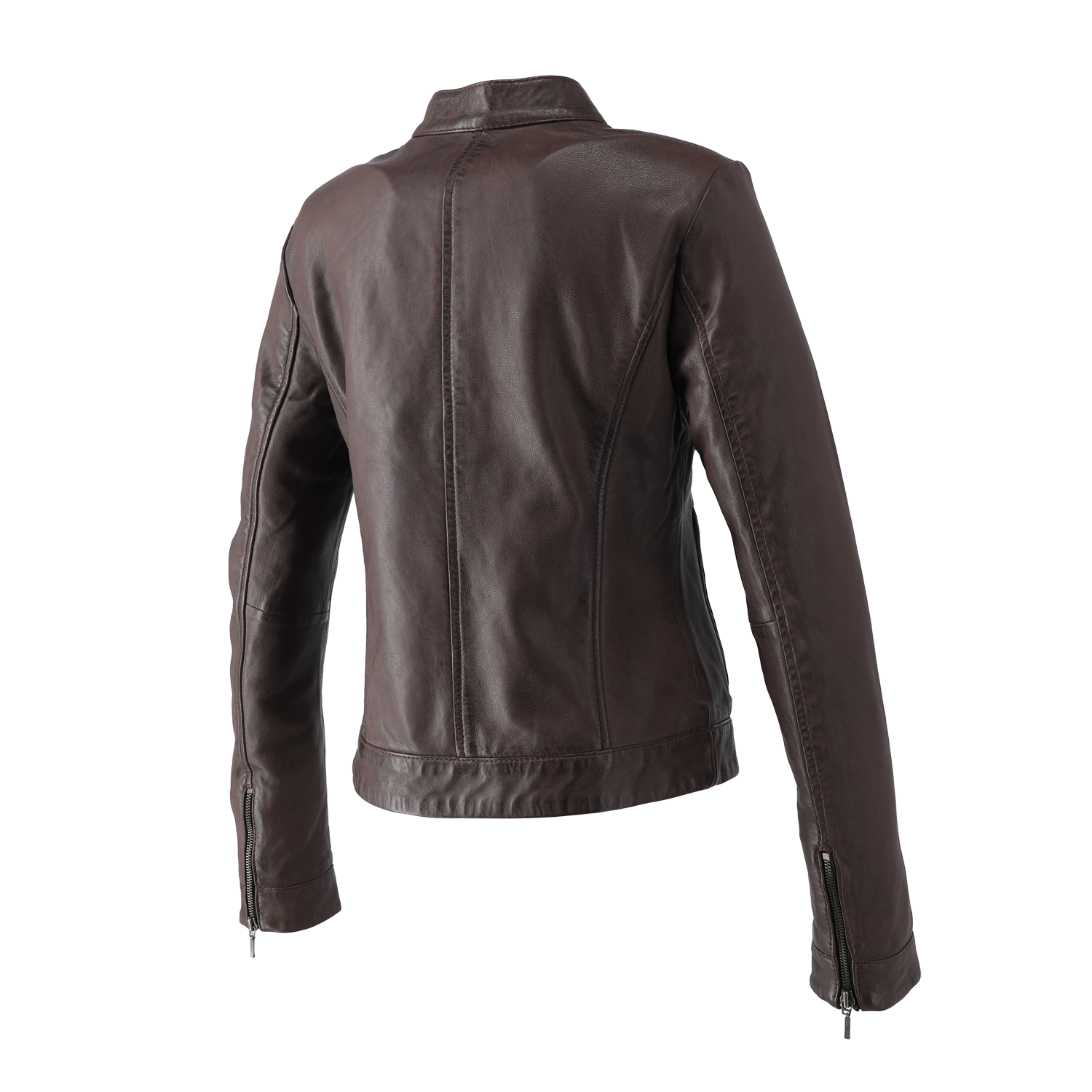 SugarRidez HEARTS JACKET BROWN SLJ201 シングルレディースライダースジャケット