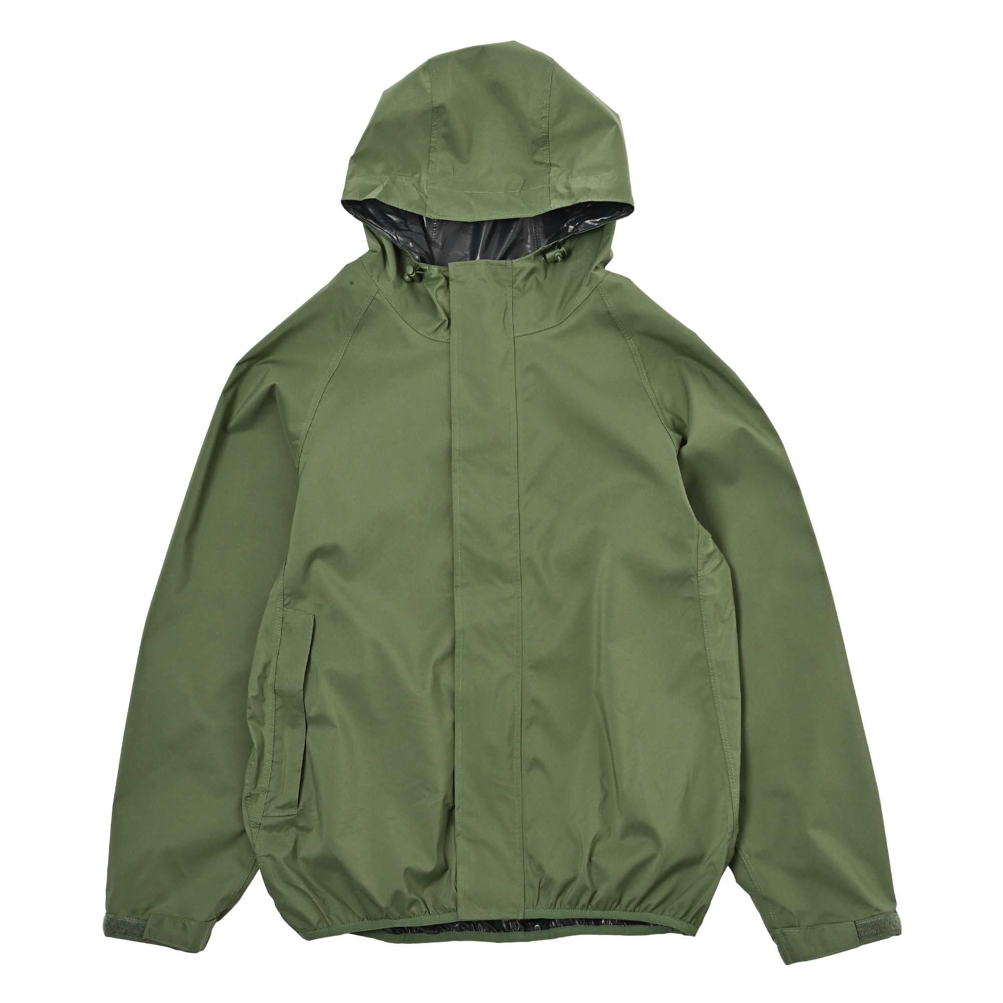 RIDEZ  バイク用レインウェア MOTTO MICRO RAIN JACKET MOSS GREEN MCR06