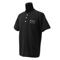 RIDEZ REC 6.2oz ヘンリーネック  Tシャツ RD7032